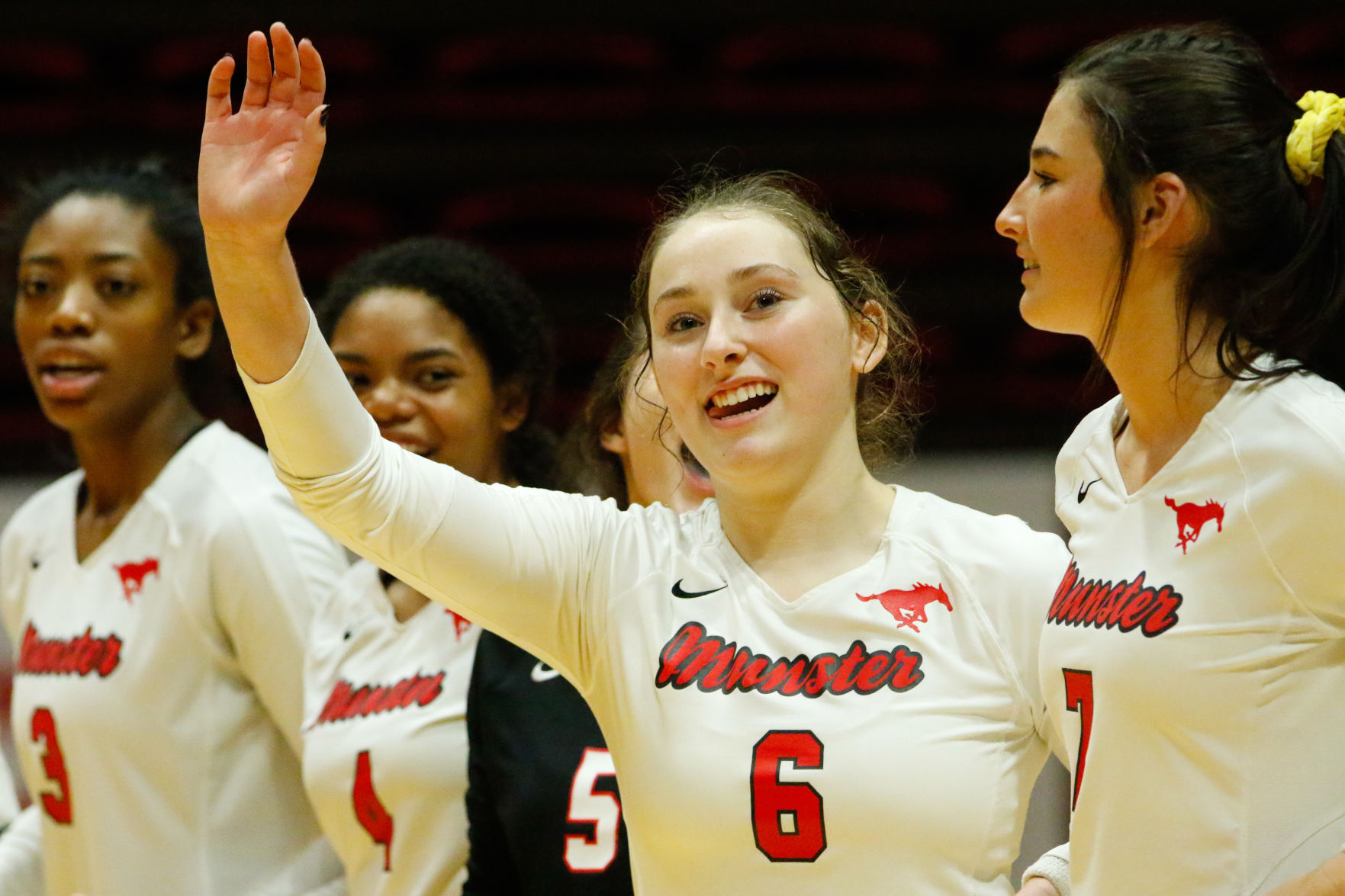 Gallery: 4A volleyball state final: Munster vs. Yorktown